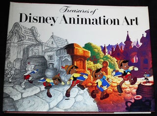 Item #010396 Treasures of Disney Animation Art; Preface by Robert E. Abrams; Introduction by John...