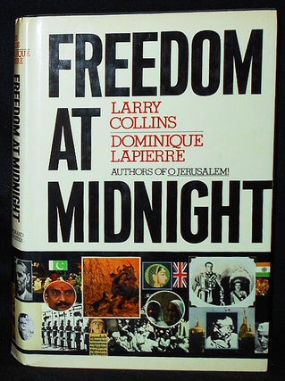 Item #010467 Freedom at Midnight. Larry Collins, Dominique Lapierre