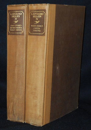 Item #010472 Two Years in the French West Indies [and] Chita and Youma by Lafcadio Hearn [The...