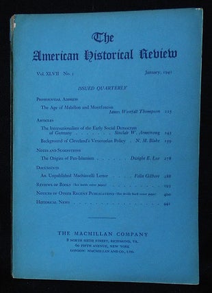 Item #010533 The American Historical Review vol. 47, no. 2 -- Jan 1942