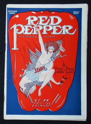 Item #010688 Red Pepper: A Peppy Periodical for Peppy People; Harry A. Glynn, Editor -- Jan. 1925...