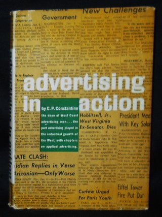 Item #010720 Advertising in Action. C. P. Constantine