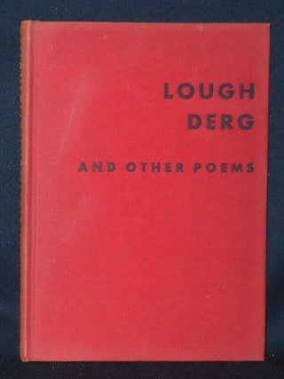 Item #010769 Lough Derg and Other Poems. Denis Devlin