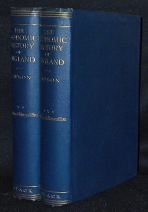Item #010921 The Economic History of England: volumes 2 and 3 -- The Age of Mercantilism. Ephraim...