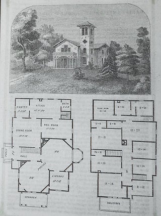 Item #010973 The Horticulturist and Journal of Rural Art and Rural Taste: Devoted to...