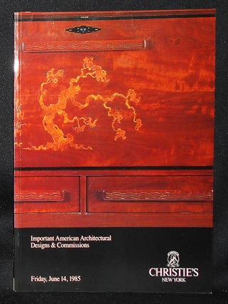 Item #011010 Important Architectural Designs and Commissions including The Arts & Craft of America
