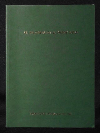 Item #011015 H. Blairman & Sons -- Furniture and Works of Art [catalog