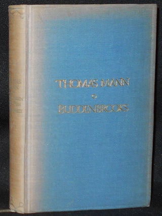Item #011032 Buddenbrooks: Verfall einer Familie von Thomas Mann [Die Erzählenden Schriften,...