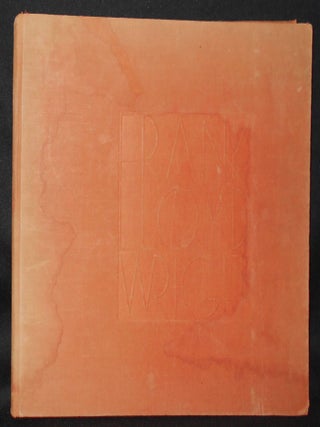 Item #011039 Drawings for a Living Architecture. Frank Lloyd Wright