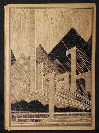 Item #011060 Elijah with Illustrative Drawings by Bertram Brooker. Bertram Brooker