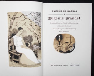 Eugénie Grandet; Translated from the French by Ellen Marriage with an introduction by Richard Aldington and illustrations by René ben Sussan