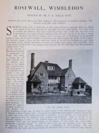 Small Country Houses of To-Day; Edited by Lawrence Weaver