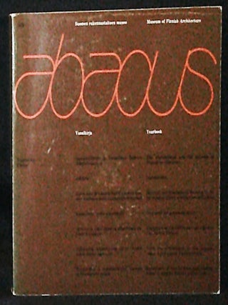Item #011205 Abacus Vuosikirja = Yearbook