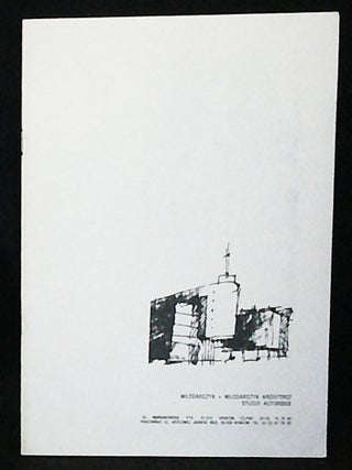 Item #011207 Wlodarczyk + Wlodarczyk Architekci Studio Autorskie. Malgorzata Wlodarczyk, Marcin...