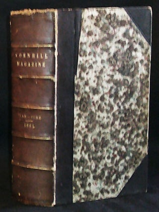 Item #011252 The Cornhill Magazine vol. III -- January to June, 1861 [the first appearance of...