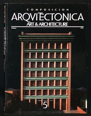 Item #011301 Composicion Arquitectonica: Art & Architecture no. 5 Feb. 1990. Aldo Rossi