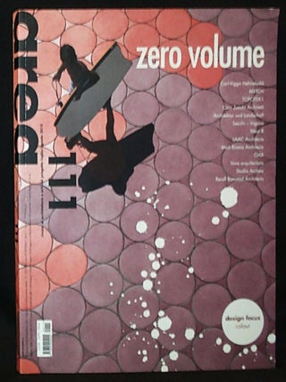 Item #011308 Area: Rivita di Architettura e Arti del Progetto vol. 111 -- Zero Volume