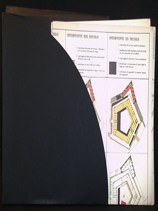 Il Lazzaretto di Ancona -- 12 folded drawings