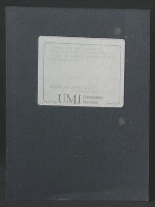 Item #011395 Continuity and Change in Revolutionary Pennsylvania: A Study of County Government...