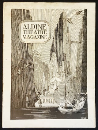 Item #011576 Aldine Theatre Magazine vol. 1 No. 21 -- silent film Beau Geste with Ronald Colman