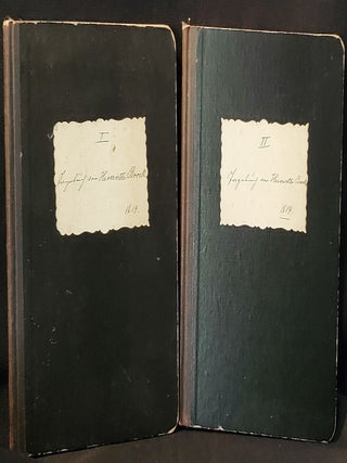 Item #011602 Tagebuch von Henriette Brock 1814. Henriette Brock Heise, Anna Baasch Mestern