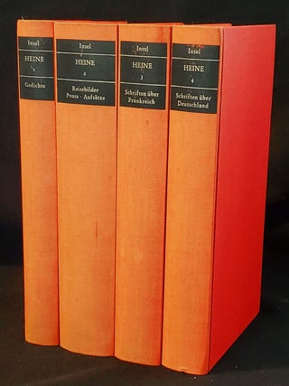 Item #011604 Heinrich Heine Werke -- 4 volumes. Heinrich Heine