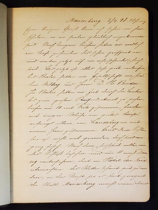 Reise nach Russland im April und Mai 1898