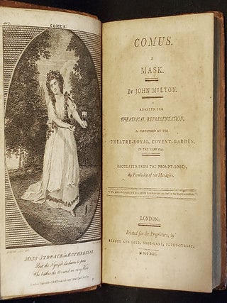 Comus; The Alchymist; Love for Love; The Rival Queens, or, The Death of Alexander the Great
