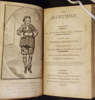Comus; The Alchymist; Love for Love; The Rival Queens, or, The Death of Alexander the Great