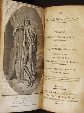 The Distrest Mother; The Earl of Essex; Medea; The Gamesters; The Battle of Hastings