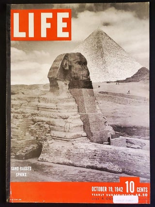 Item #011652 Life Magazine -- October 18, 1942 -- Galley Proof [first publication of Edna St....