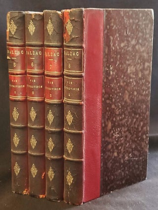 Item #011681 Scènes de la Vie Province -- 4 volumes [Oeuvres Complétes de H. de Balzac --...
