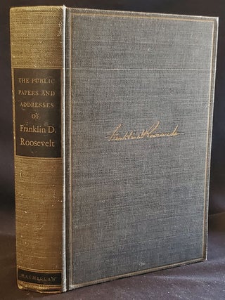 Item #011688 The Public Papers and Addresses of Franklin D. Roosevelt with a Special Introduction...