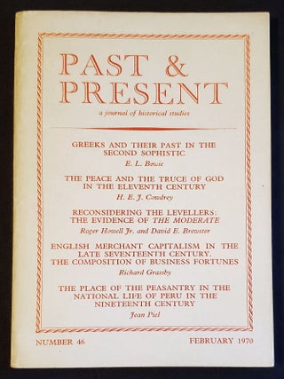 Item #011691 The Place of the Peasantry in the National Life of Peru in the Nineteenth Century in...