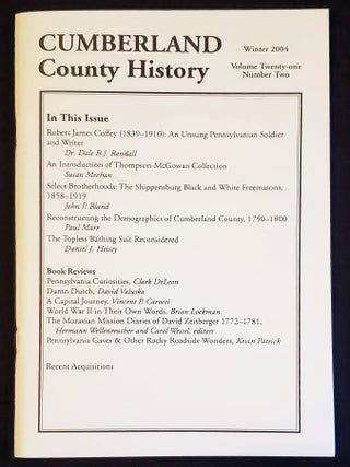 Item #011695 Select Brotherhoods: The Shippensburg Black and White Freemasons, 1858-1919 in...
