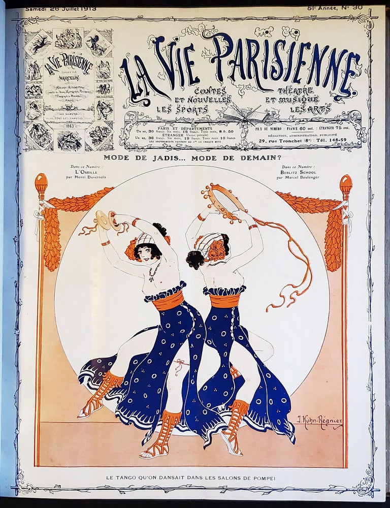 Item #011704 La Vie Parisienne July-December 1913