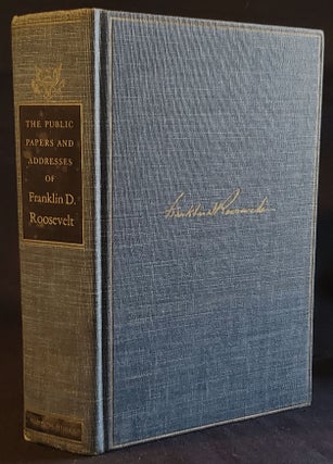 Item #011711 The Public Papers and Addresses of Franklin D. Roosevelt with a Special Introduction...