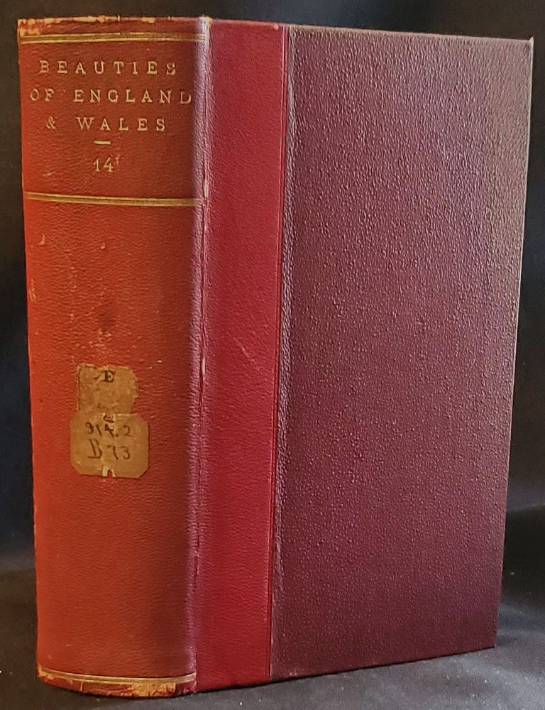 Item #011726 The Beauties of England and Wales: or, Original Delineations, Topographical, Historical, and Descriptive, of Each County; Embellished with Engravings; by J. Norris Brewer Vol. X Part IV continued [conclusion of Middlesex County and London]