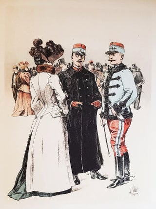 A Travers l’Europe Croquis de Cavalerie; Préface de M. Roger de Beauvoir; ouvrage illustré de 300 gravures dans le texte et 50 en couleurs d’aprés les dessins de l’auteur