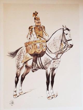 A Travers l’Europe Croquis de Cavalerie; Préface de M. Roger de Beauvoir; ouvrage illustré de 300 gravures dans le texte et 50 en couleurs d’aprés les dessins de l’auteur