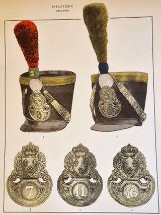 Les Coiffures de l'Armée Francaise: Revue Mensuelle Illustrée -- IIIe Partie Infanterie 1791-1900
