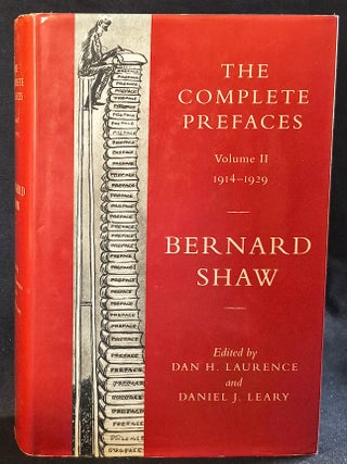 Item #011784 The Complete Prefaces -- Volume 2: 1914-1929; Edited by Dan H. Laurence and Daniel...
