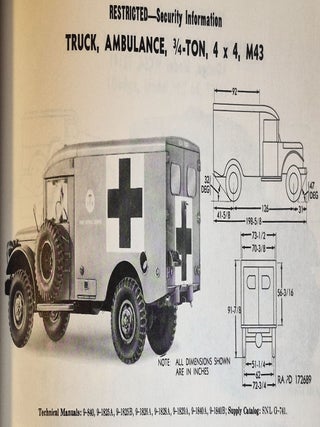 Department of the Army Technical Manual = Department of the Air Force Technical Order: TM 9-2800-1 = TO 19-75A-89: Military Vehicles (Ordnance Corps Responsibility)