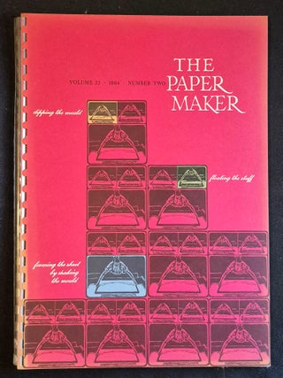 Item #011800 The Paper Maker -- Vol. 33 no. 2. Marcus A. McCorison