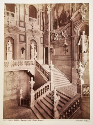 Item #011840 Torino Palazzo Reale Scala d'Onore. Giacomo Brogi