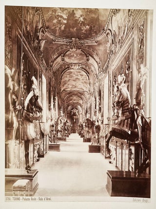 Item #011841 Torino Palazzo Reale Sala d'Armi. Giacomo Brogi