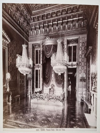 Item #011845 Torino Palazzo Reale Sala del Trono. Giacomo Brogi