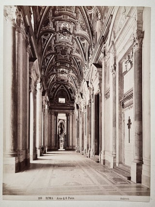 Item #011849 Roma Atrio di S. Pietro. James Anderson