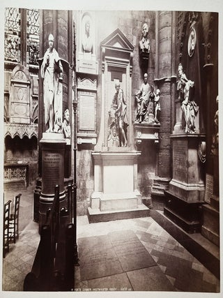 Item #011854 In Poets Corner, Westminster Abbey. James Valentine
