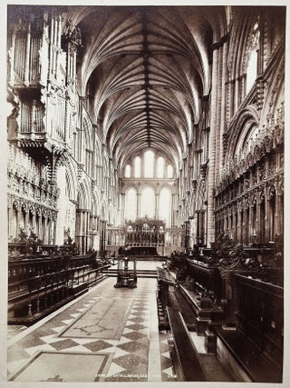 Item #011859 Choir, Ely Cathl. Looking East. George Washington Wilson